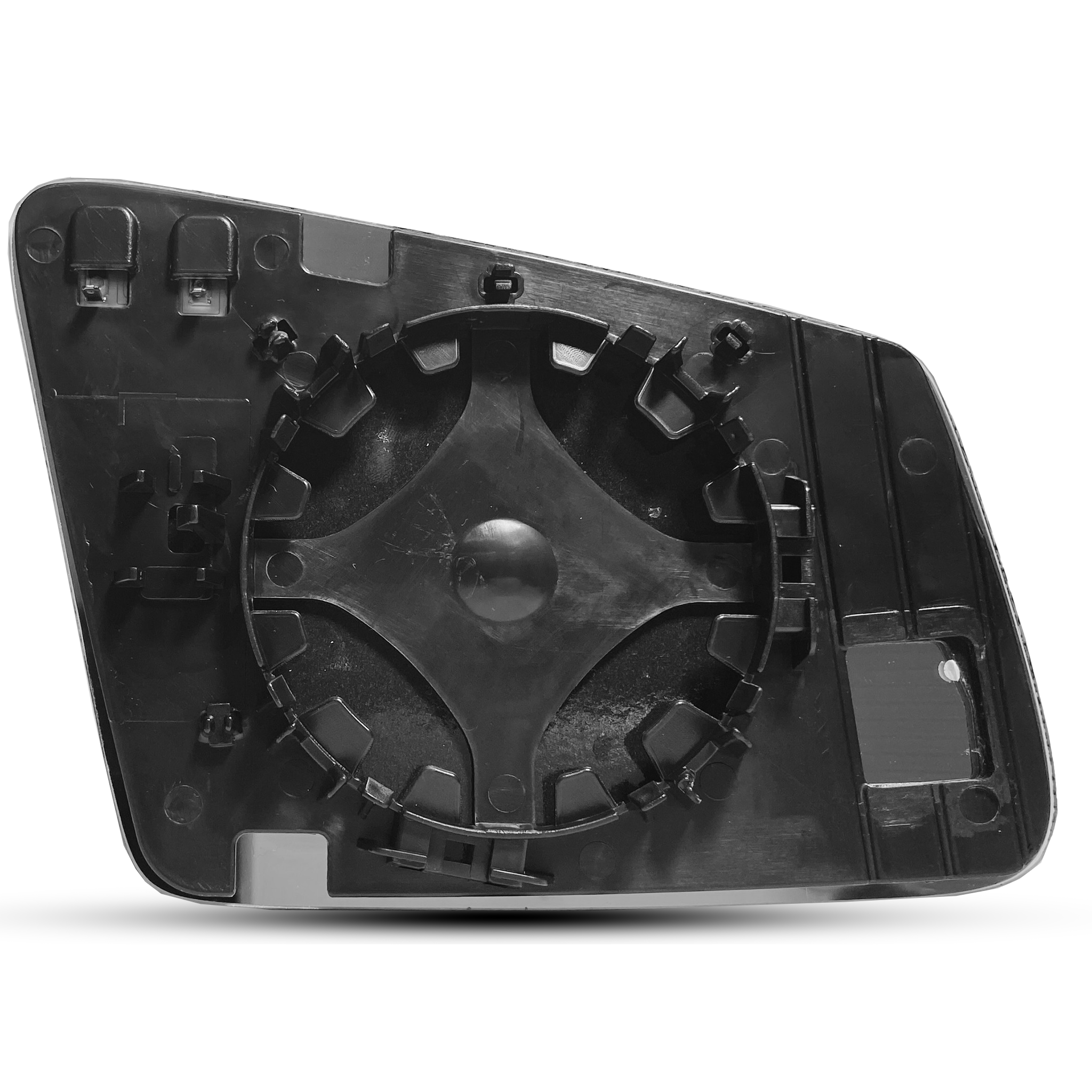 Left Side Rear View Mirror Glass for MERCEDES-BENZ CLA-Class C118 (2019-2026) with Plastic Frame, Double Curvature