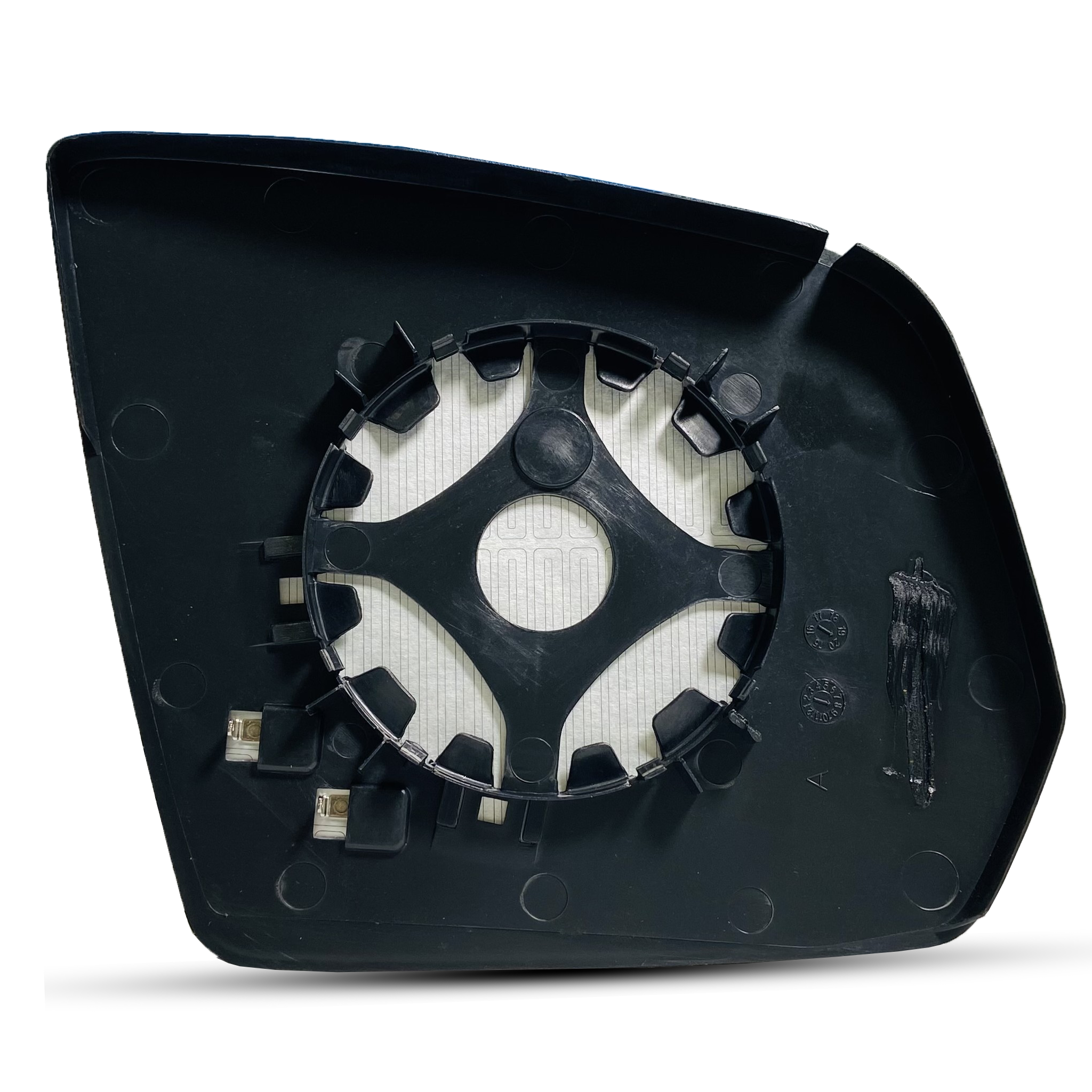 Left Side Rear View Mirror Glass for MERCEDES-BENZ ML-CLASS W164 (2006-2012) with Plastic Frame