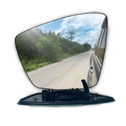 Left Side Rear View Mirror Glass for SKODA KODIAQ NS6 (2016-2020) with Plastic Frame, Heated