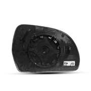 Left Side Rear View Mirror Glass for SKODA LAURA 1Z3 (2004-2013) with Plastic Frame, Heated, Convex