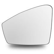 Left Side Rear View Mirror Glass for VW TOUAREG 7P (2012-2018) with Plastic Frame, Heated, Single Curvature