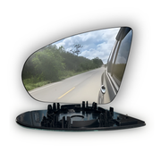 Left Side Rear View Mirror Glass with Plastic Frame for MERCEDES-BENZ SL R232 (2022-2026) Heated Aspherical