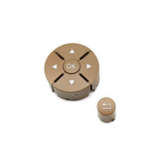 Left Steering Wheel Buttons for MERCEDES-BENZ E-CLASS W212 (2009-2016) in Dark Yellow color PC and ABS