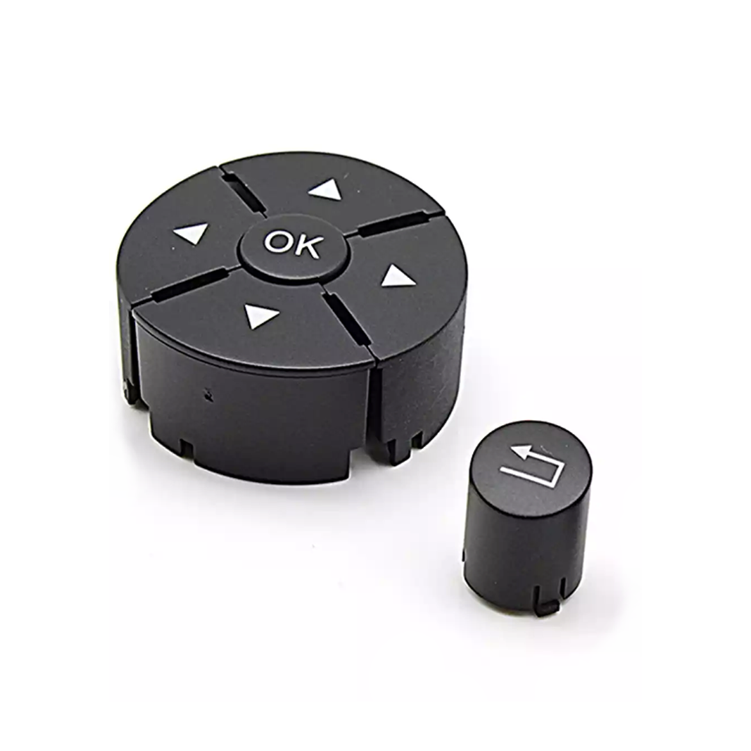 Left Steering Wheel Buttons for MERCEDES-BENZ GLK-Class X204 (2010-2015) in Black color PC and ABS material