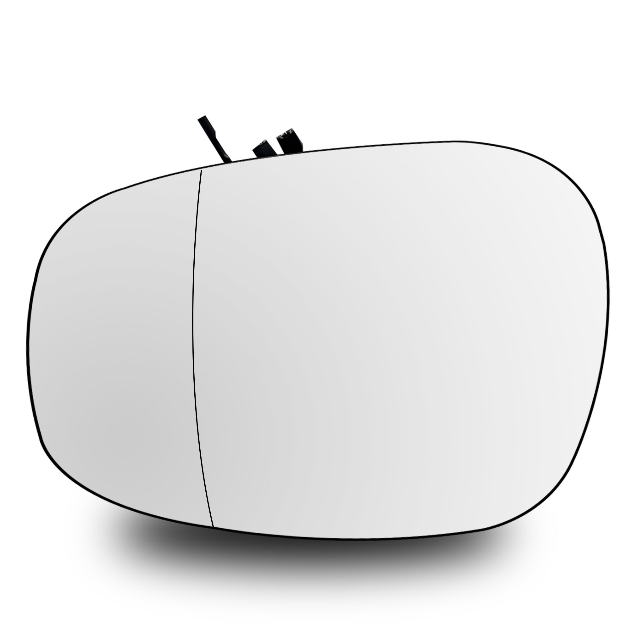 Left Sub Mirror for BMW 3 Series E91 (2005-2012) Heated, Double Curvature with wire and 4 PINS