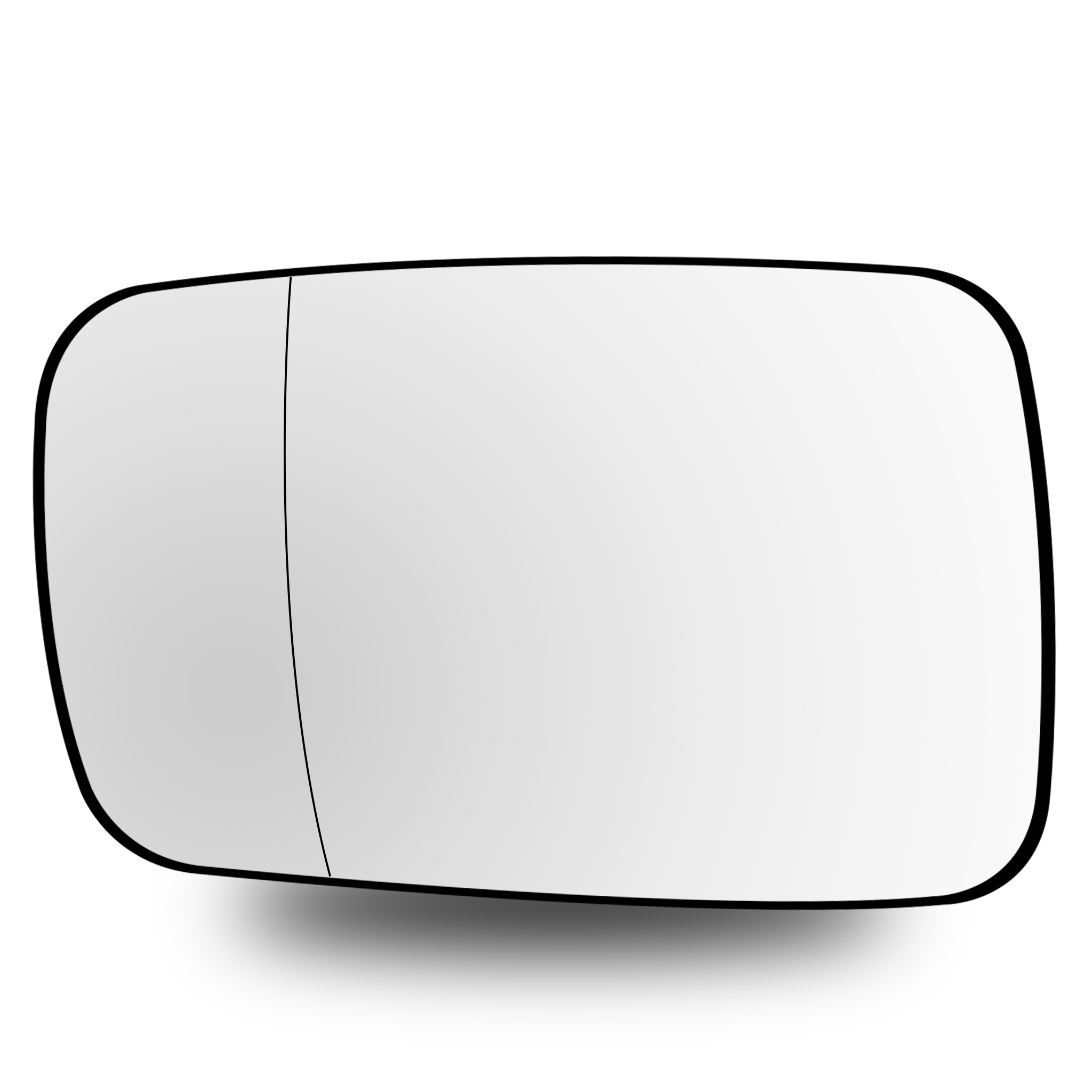 Left Sub Mirror for BMW 7 SERIES E67 (2001-2008) Heated Double Curvature