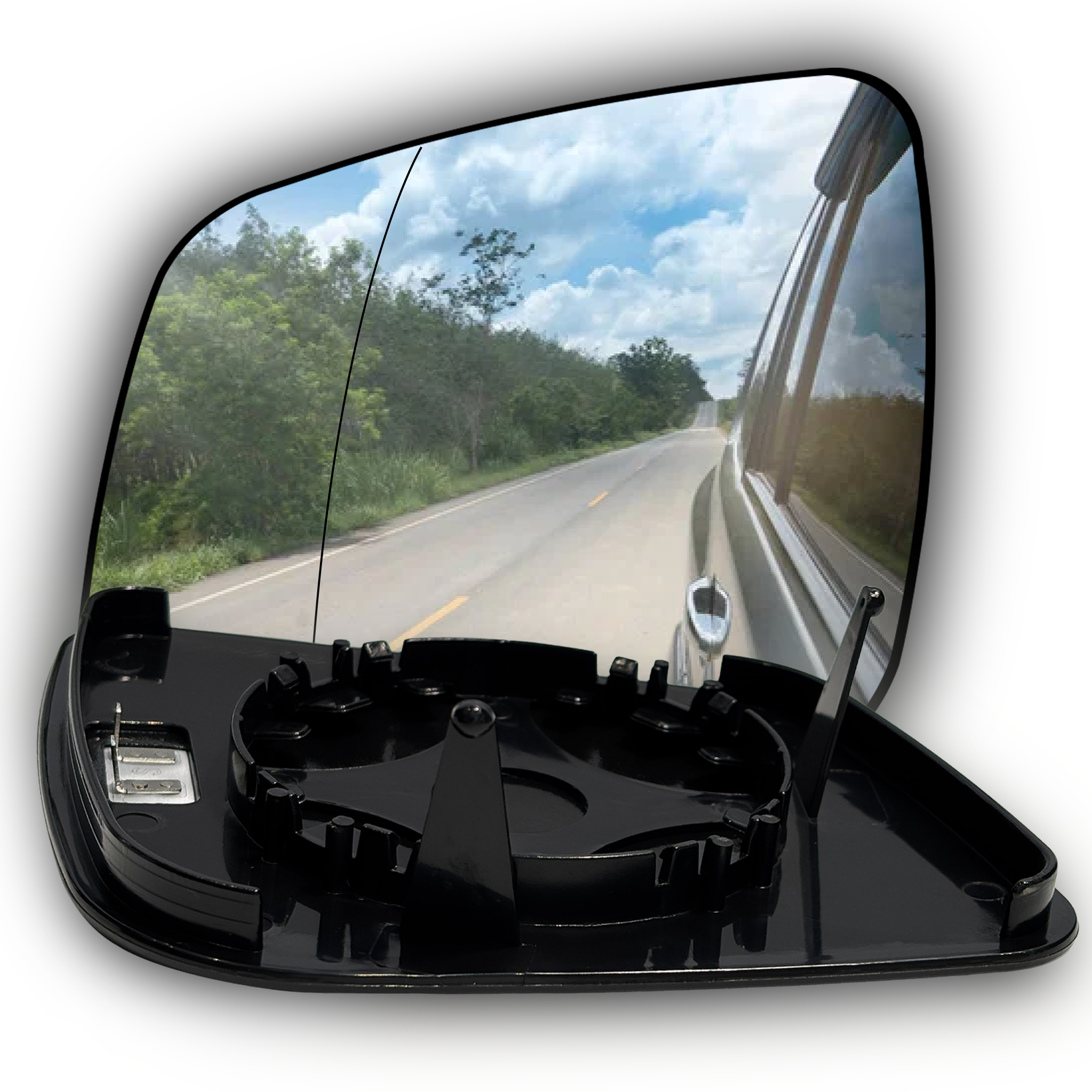 Left Sub Mirror for MERCEDES-BENZ B-CLASS W246 (2012-2018) Heated, Double Curvature