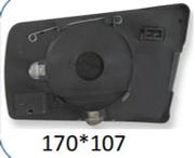Left Sub Mirror for MERCEDES-BENZ E-CLASS W210 (1995-2003) Heated, Single Curvature
