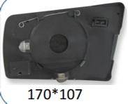 Left Sub Mirror for MERCEDES-BENZ S-CLASS W140 (1991-1998) Heated, Double Curvature