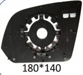 Left Sub Mirror for MERCEDES-BENZ V-Class W447 (2019-2022) Heated, Double Curvature