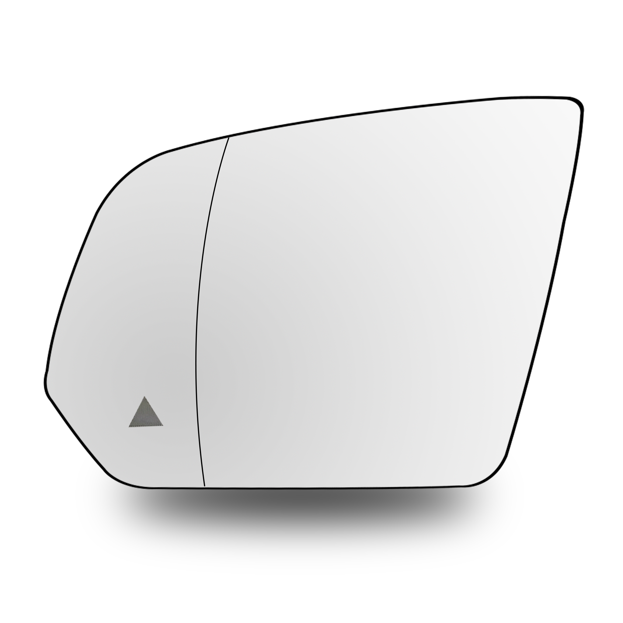 Left Sub Mirror for MERCEDES-BENZ V-Class W447 (2019-2022) Heated, Double Curvature, Blind Spot