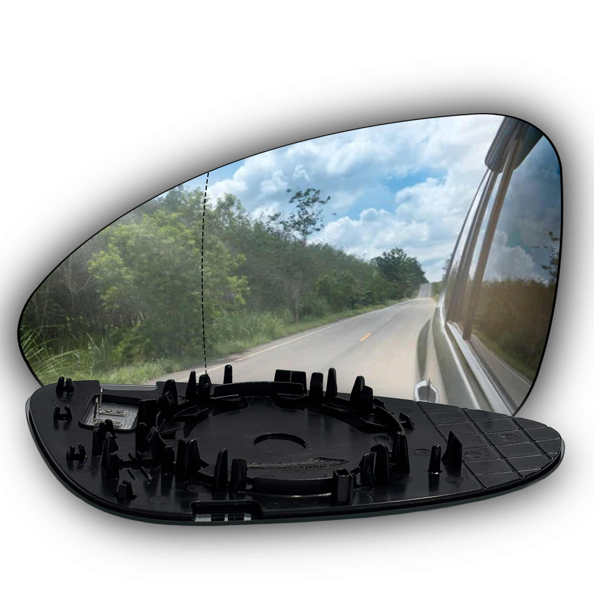 Left Sub Mirror for PORSCHE PANAMERA 971 (2017-2023) Heated, Double Curvature