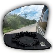 Left Sub Mirror for SKODA FABIA 542 (2008-2014) Heated, Single Curvature