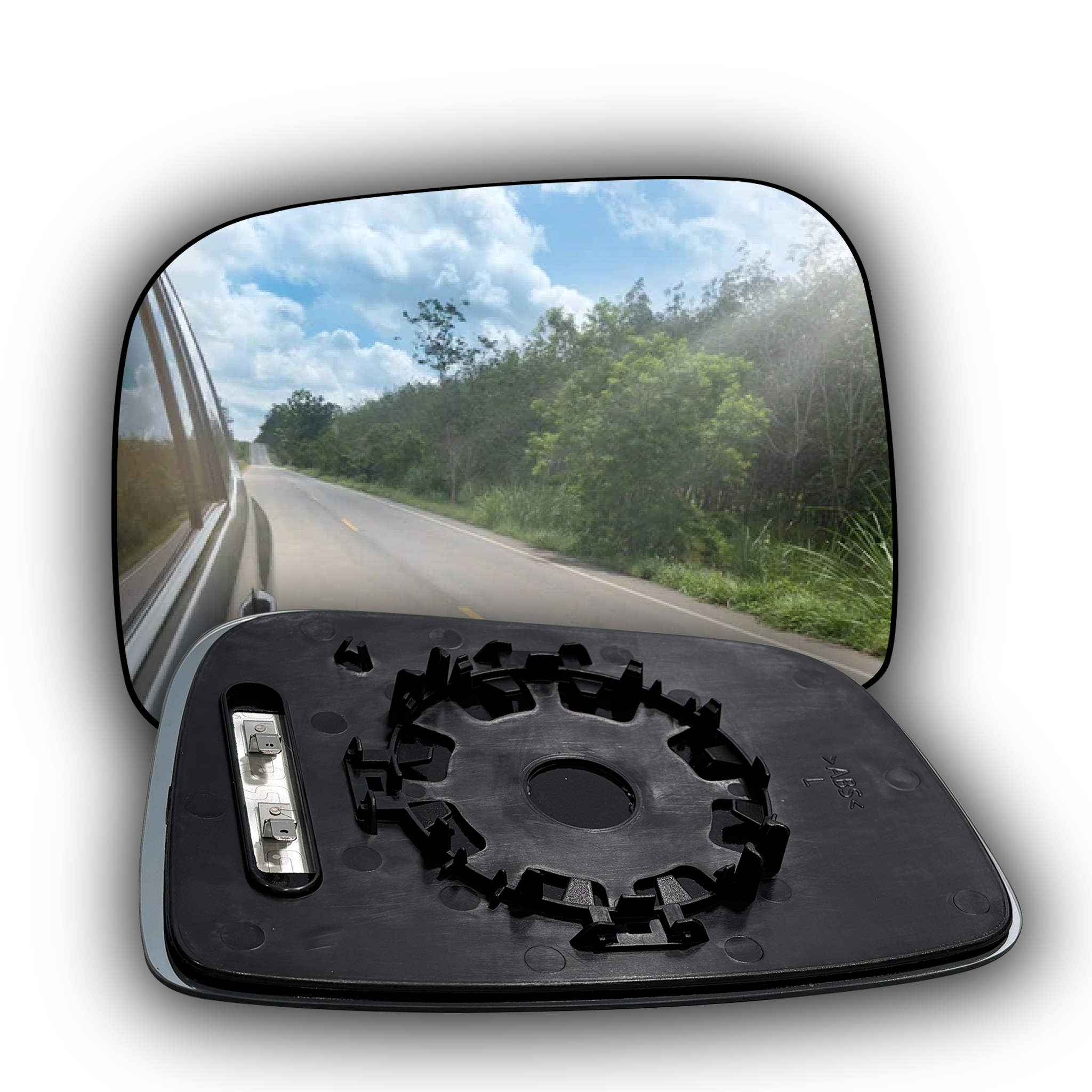 Left Sub Mirror for VOLVO XC60 156 (2010-2017) Heated, Double Curvature