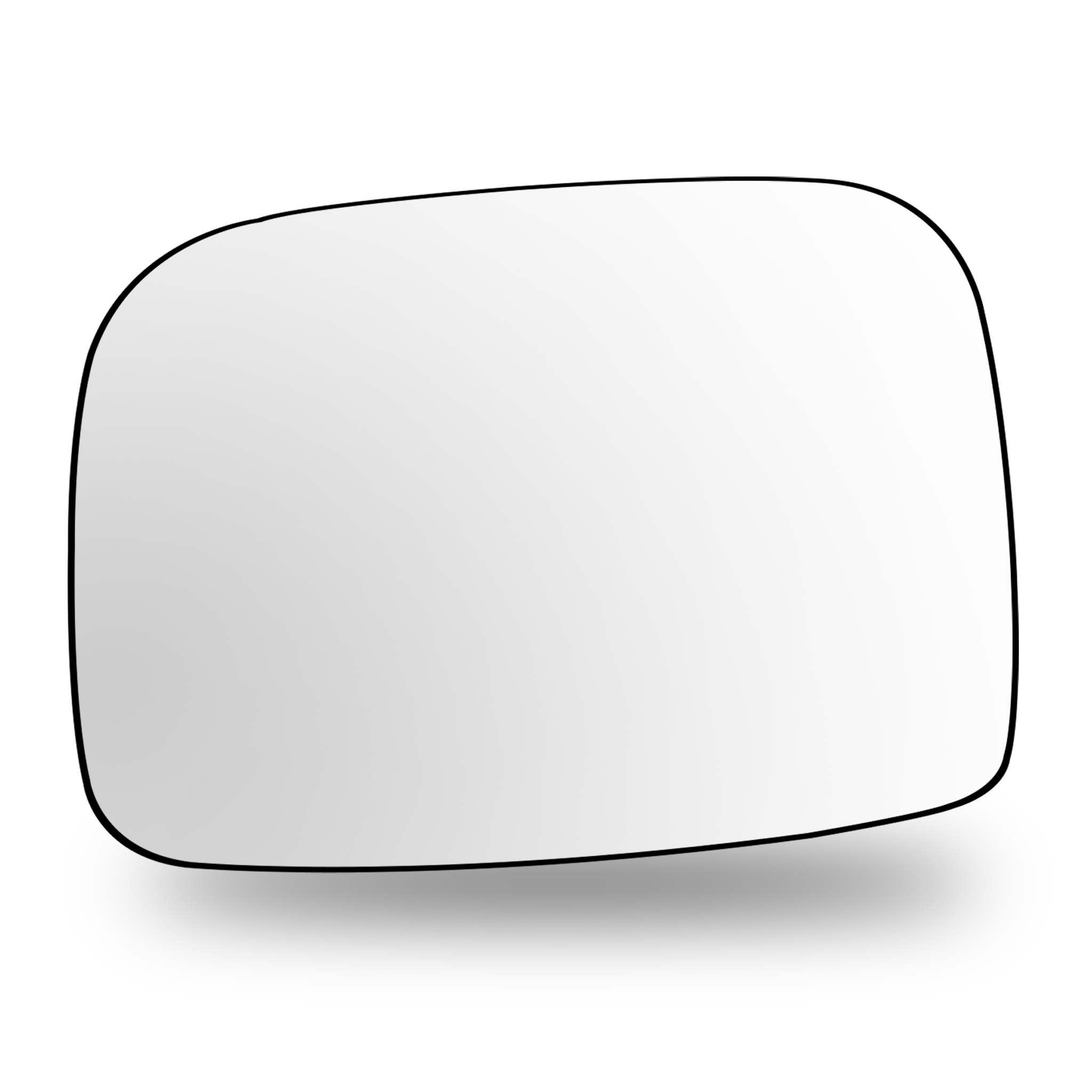 Left Sub Mirror for VOLVO XC60 156 (2010-2017) Heated, Double Curvature