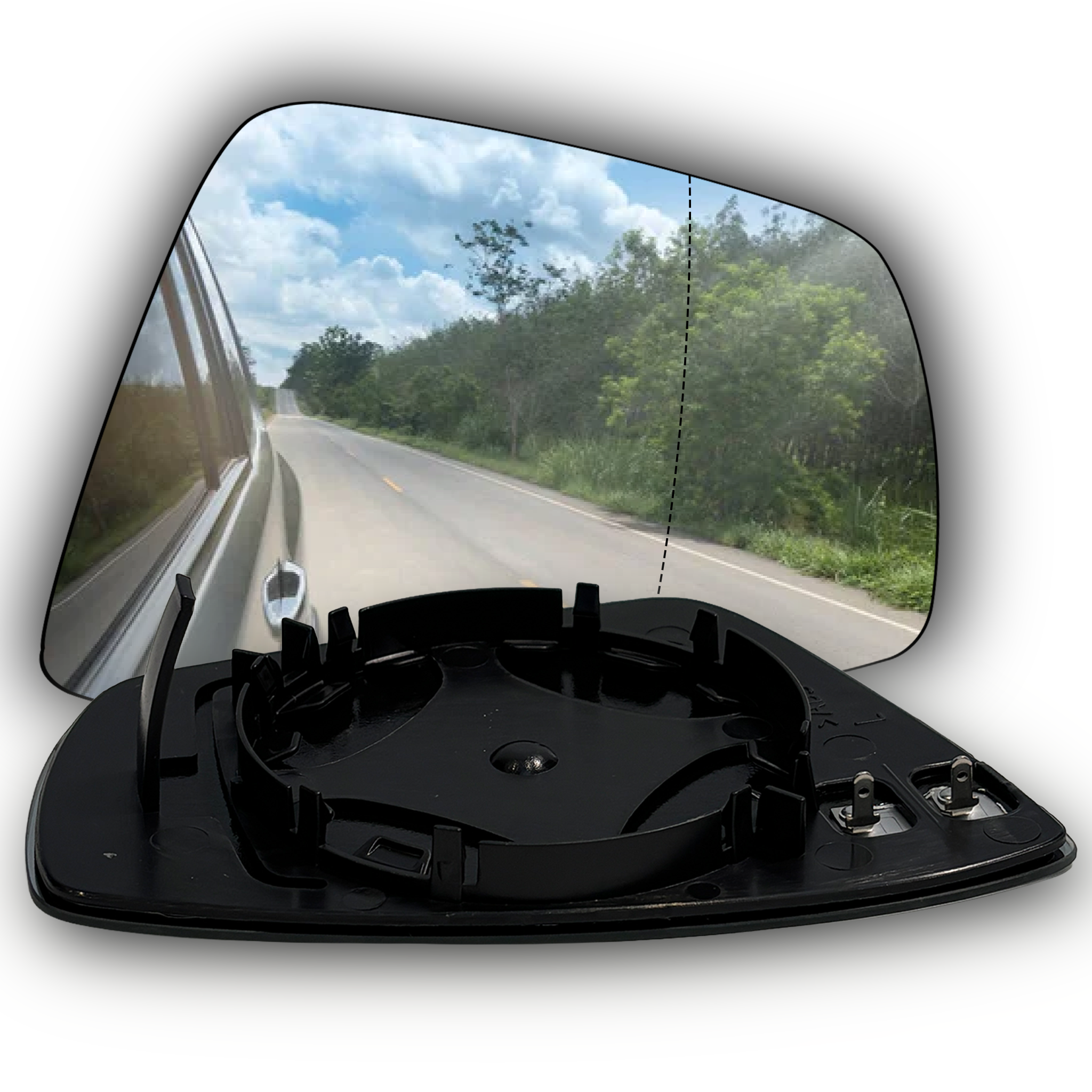Left Sub Mirror for VW POLO 6R1 (2010-2022) Heated Double Curvature