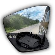 Left Sub Mirror for VW POLO 6R1 (2010-2022) Heated, Single Curvature
