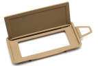 Left Sun Visor Mirror Holder Panel for MERCEDES-BENZ S-CLASS W220 (1998-2005) in Beige color