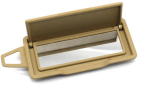 Left Sun Visor Mirror Model B for MERCEDES-BENZ R-CLASS R251 (2010-2014) in Yellow color