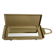 Left Sun Visor Mirror for MERCEDES-BENZ CLS C218 (2011-2017) in Beige color Nut