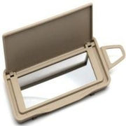 Left Sun Visor Mirror for MERCEDES-BENZ CLS C218 (2011-2017) in Beige color PC