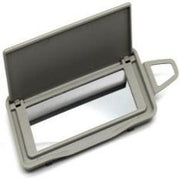 Left Sun Visor Mirror for MERCEDES-BENZ CLS C218 (2011-2017) in Gray color PC
