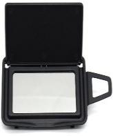 Left Sun Visor Mirror for MERCEDES-BENZ E-CLASS W211 (2002-2008) in Black color PC