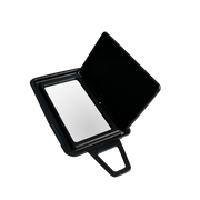 Left Sun Visor Mirror for MERCEDES-BENZ E-CLASS W211 (2002-2008) in Black color PC