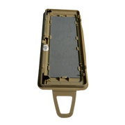 Left Sun Visor Mirror for MERCEDES-BENZ E-CLASS W212 (2009-2016) in Beige color Nut