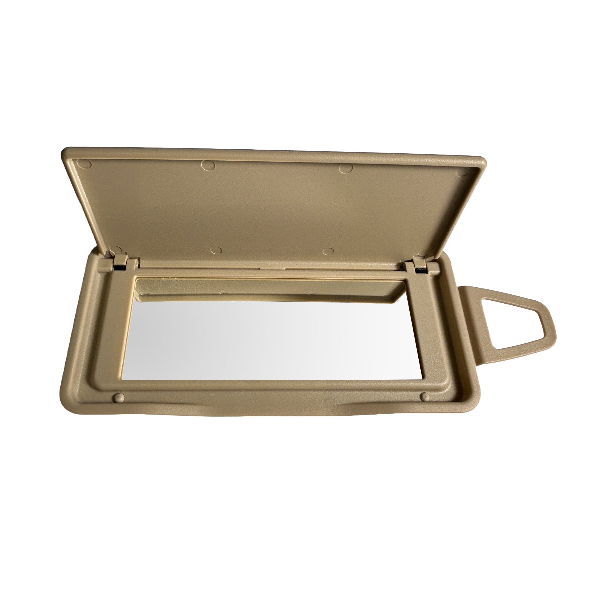 Left Sun Visor Mirror for MERCEDES-BENZ E-CLASS W212 (2009-2016) in Beige color PC
