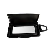 Left Sun Visor Mirror for MERCEDES-BENZ GLE C292 (2016-2019) in Black color PC