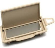 Left Sun Visor Mirror for MERCEDES-BENZ GLK-Class X204 (2010-2015) in Beige color PC