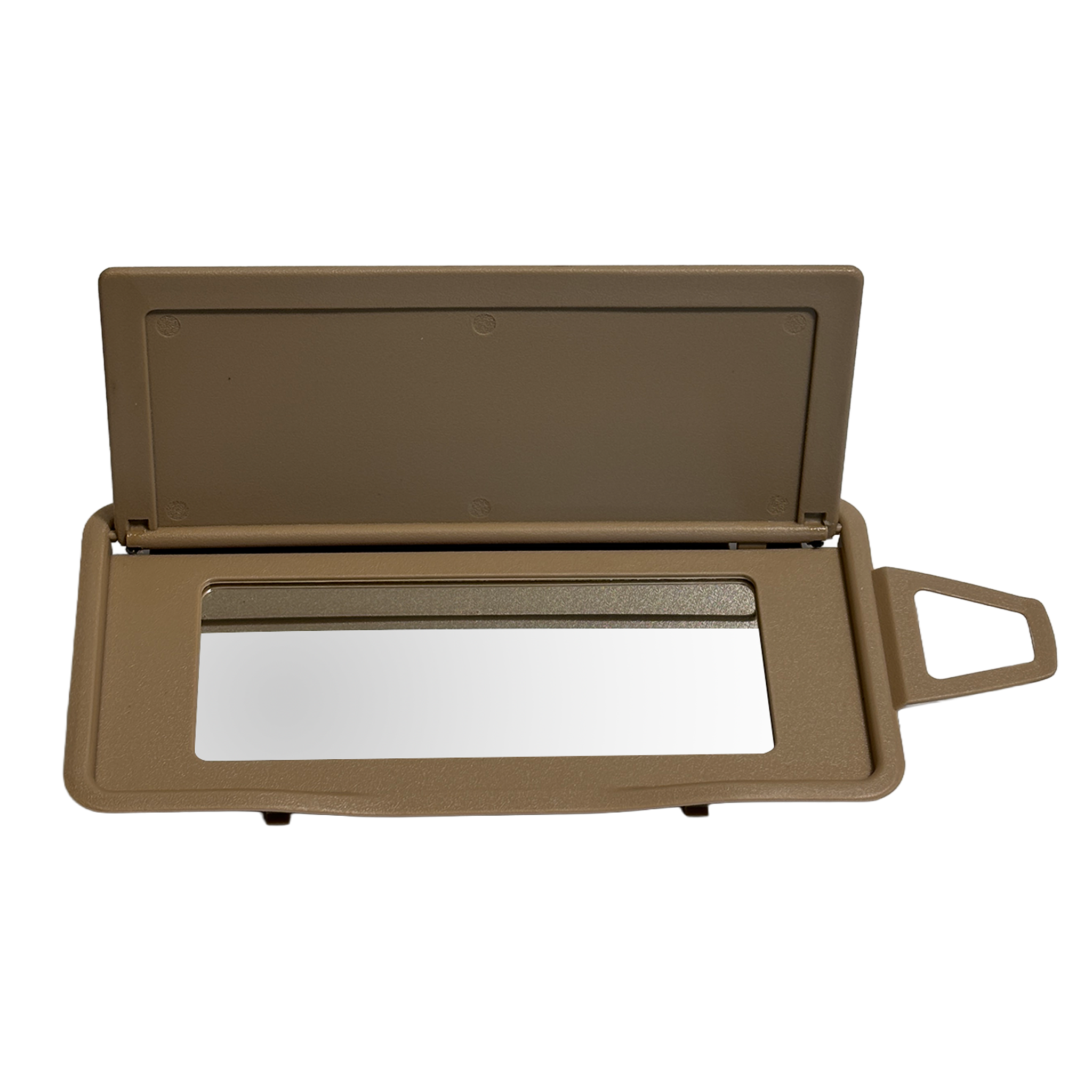 Left Sun Visor Mirror for MERCEDES-BENZ S-CLASS W220 (1998-2005) in Beige color PC
