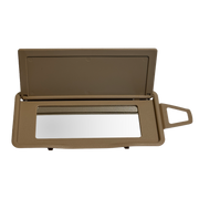 Left Sun Visor Mirror for MERCEDES-BENZ S-CLASS W220 (1998-2005) in Beige color PC