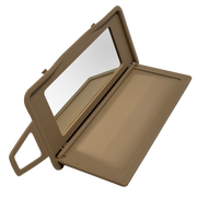 Left Sun Visor Mirror for MERCEDES-BENZ S-CLASS W220 (1998-2005) in Beige color PC