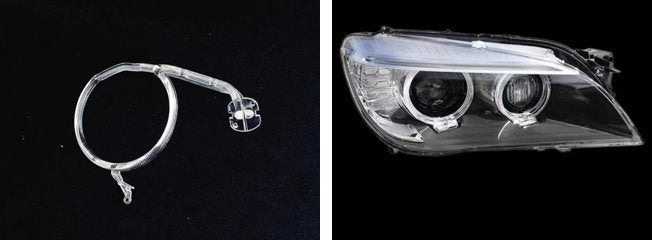 Left or Right Angel Eye Halo Ring for BMW 7 F01 (2008-2012) Small 1 Pc Per Headlight