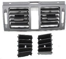 Light Black Middle AC Vent Grille High-end Model for Mercedes Benz C Class W204 (2007-2011)-1