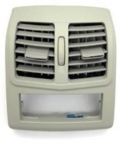 Light Gray Rear AC Vent Grille Assembly New High-end Model for Mercedes Benz E-Class W212 (2009-2015)-1