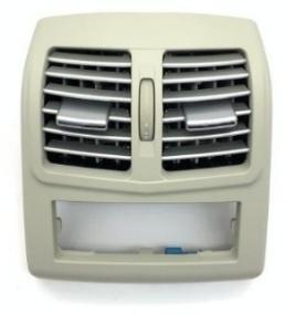 Light Gray & Sliver Rear AC Vent Grille Assembly with Silver Grille New High-end Model for Mercedes Benz E-Class W212 (2014-2015)-1
