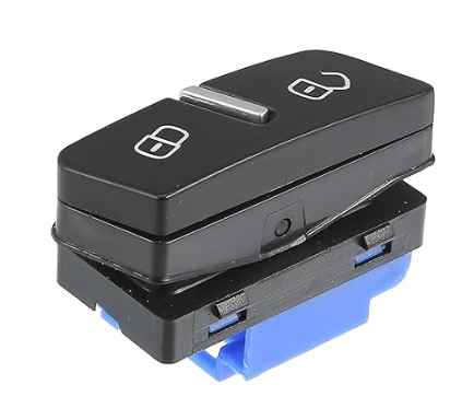 Lock Unlock Switch for VW TOUAREG 7P (2012-2018) in Black color RHD