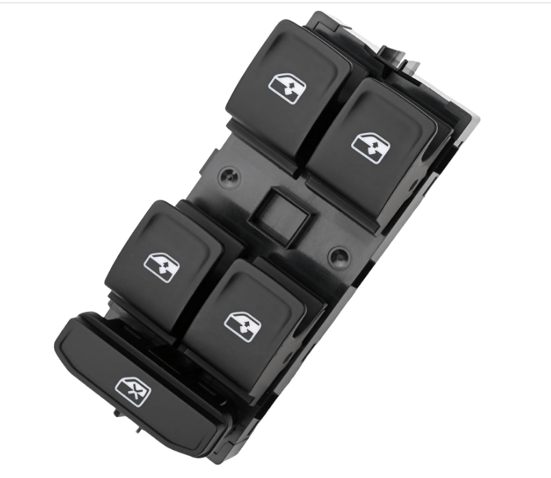 Master Power Window Switch for SKODA KAROQ NU7 (2017-2024) in Black color