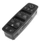 Master Window Lifter Switch Type B for MERCEDES-BENZ B-CLASS W245 (2005-2011) in Black color