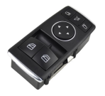 Master Window Lifter Switch Type B for MERCEDES-BENZ SL R231 (2012-2020) in Black color