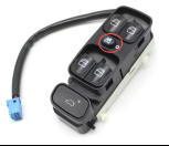 Master Window Switch Regulator Model B for MERCEDES-BENZ CLK C209 (2005-2009) in Black color