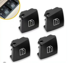 Master Window Switch Regulator Set for MERCEDES-BENZ CLA-Class C117 (2014-2019) in Black color