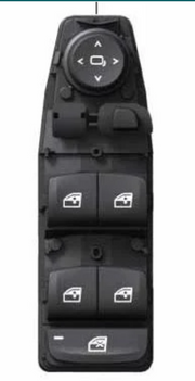 Master Window Switch for BMW 5 SERIES G30 (2016-2023) in Black color 6 Pin