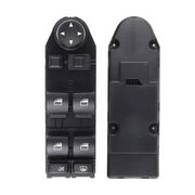 Master Window Switch for BMW 5 Series E60 (2007-2009) in Black color Model A1 Arrow Pad
