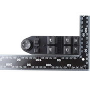 Master Window Switch for BMW 5 Series E60 (2007-2009) in Black color Model A1 Arrow Pad