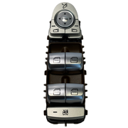 Master Window Switch for MERCEDES-BENZ C-CLASS W205 (2014-2023) in Brown color White Light With Chrome