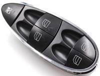 Master Window Switch for MERCEDES-BENZ CLS C219 (2006-2010) in Black color Chrome